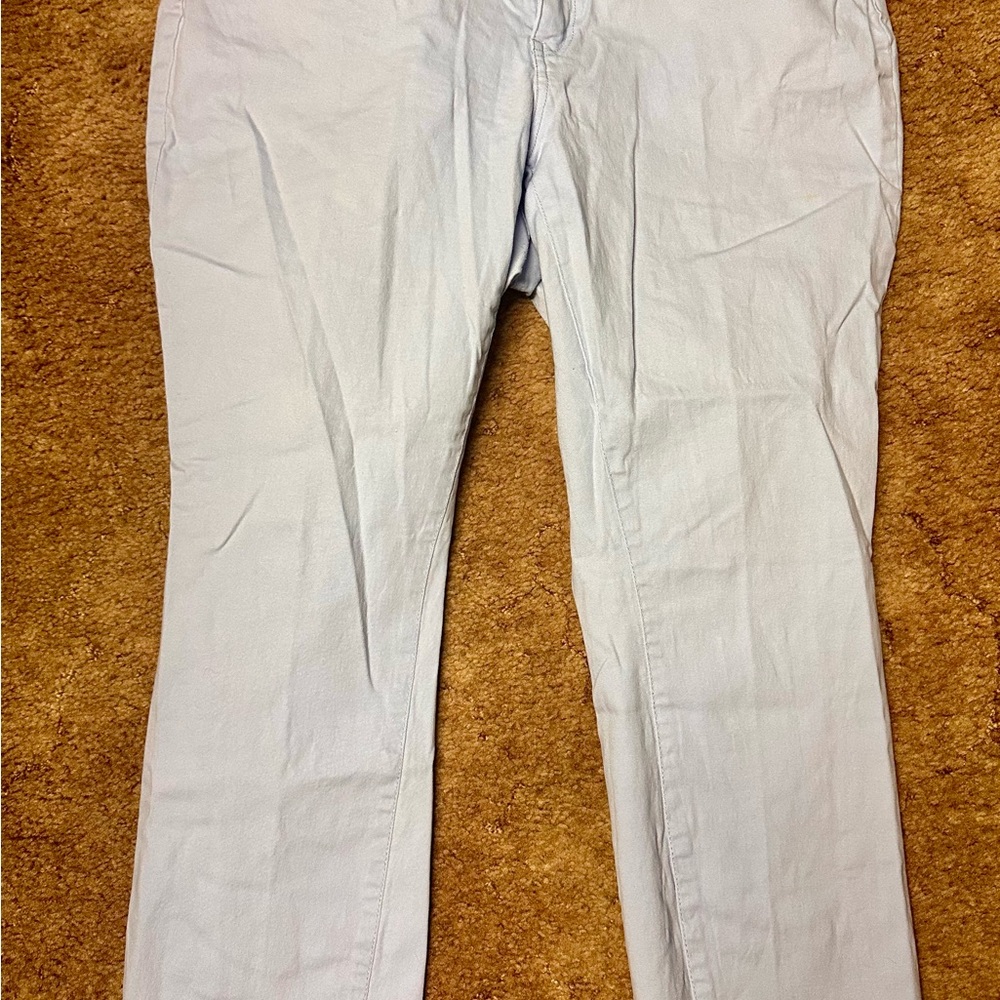 Crown & Ivy Light Blue Curvy Pants